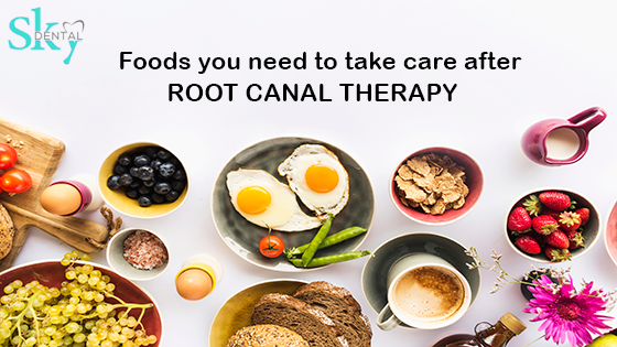 Food care after Root canal therapy