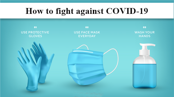 How to fight against COVID-19